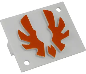 Bitfenix Shinobi oranžová / Logo / pro skříň Midi Tower