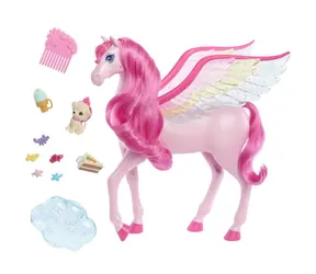 MATTEL Barbie "Barbie a dotek kouzla" Pegas / Světlo a zvuk / od 3 let