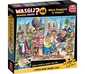 JUMBO Puzzle WASGIJ Original 48: Co se stane ve Vegas / 1000 dílků / od 15 let