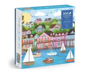GALISON Puzzle Přístav u moře Joy Laforme / 300 dílků / od 3 let