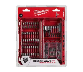 Milwaukee Shockwave / Sada bitů / 75 ks