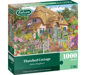 FALCON Puzzle Došková chalupa / 1000 dílků / od 15 let