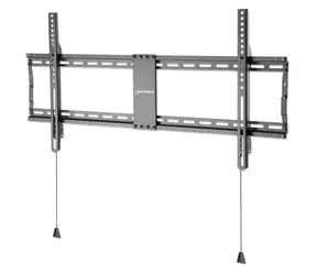 Manhattan nástěnný TV držák pevný nízkoprofilový černý / Držák TV / 43"-100" / max. 70 kg / VESA do 800x400