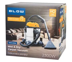 Blow WDC2300 / Mycí vysavač / nádrž 25 l / hadice 1,5 m / kabel 6 m