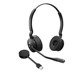 Jabra Engage 55 SE Stereo černá / stereo náhlavní souprava / mikrofon / USB-C / MS Teams