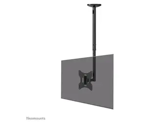 Neomounts FPMA-C060BLACK černá / Držák displeje na strop / 10-40" / náklon / otočení / VESA 200x200 / nosn. 30kg