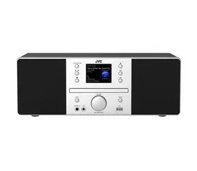 JVC RD-E874B černá, stříbrná / Mikrověž / CD/USB/Bluetooth / FM/DAB+ tuner / 20 W