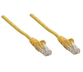 Intellinet Patch kabel RJ45 S/FTP Cat6 žlutý / Patch kabel / 0,25 m / Cat6 / LSZH / pozlacené konektory