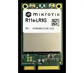 MikroTik R11e-LR9G / miniPCI-e karta / LoRa 915 MHz / GPS / -141 dBm
