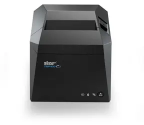 STAR Micronics TSP143IV šedá / Pokladní termotiskárna / USB-C & LAN & Wi-Fi & BT / řezačka / zdroj