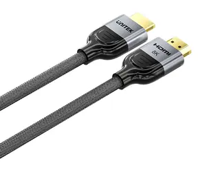Unitek C11093RGY01-10M černá / Kabel HDMI 2.1 / 8K 60Hz / 144Hz / 10 m / zlacené konektory