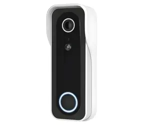 Trust Doorcam-3000 bílá / Chytrý zvonek s kamerou / Wi-Fi / baterie / IP65 / bezdrátový zvonek