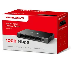 Mercusys MS108GS / Switch / 8x Gigabit LAN / Desktop / neřízený