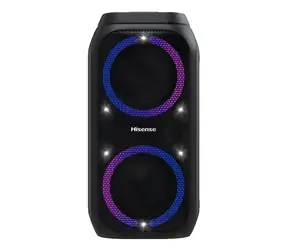 Hisense Party Rocket 160 černá / Party reproduktor / Bluetooth / 160W RMS / USB / Výdrž 12h