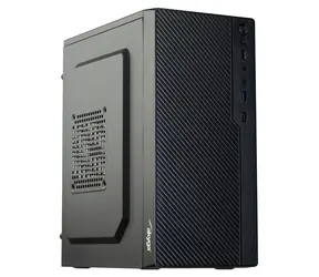 Akyga AK36BK černá / PC skříň / Micro Tower / mATX, Mini-ITX / 2x USB 2.0, 1x USB 3.2 Gen 1 / bez zdroje