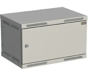 Solarix SENSA-6U-64-21-G / Rozvaděč / Nástěnný / 6U / 400 mm / plechové dveře / RAL 7035
