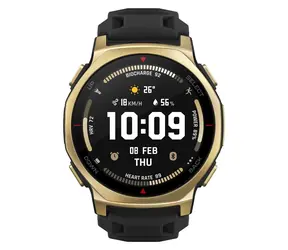 Amazfit T-Rex 3 Pro 44mm Black Gold / Chytré hodinky / 1,32" AMOLED / 10 ATM / BT 5.2 / NFC / GPS