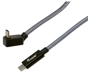 Equip USB-C 3.2 Gen 2x2 1 m černá / USB-C kabel / PD 240 W / 20 Gbit/s / DisplayPort Alt Mode