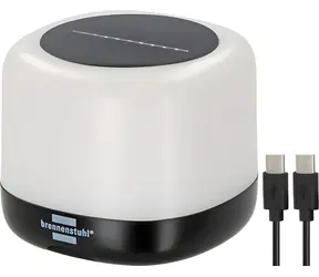 Brennenstuhl Solární LED reflektor 400lm IP44 IK05 / Venkovní svítidlo / Bluetooth / Nabíjecí
