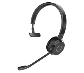 Jabra Evolve 65 TE + Link 390a UC černá / Mono náhlavní souprava / mikrofon / Bluetooth 5.2 / USB-A dongle