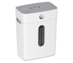 HP OneShred 8CC světle šedá / Skartovač / až 8 listů / mikrořez 5x18 mm / P-4 / 15 l