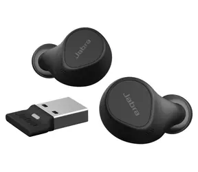 Jabra Evolve2 Buds černá / Bezdrátová sluchátka / mikrofon / ANC / Bluetooth 5.2 / IP57