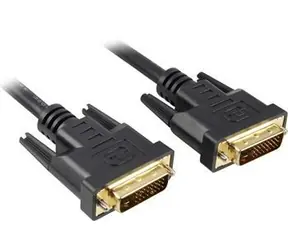 PremiumCord DVI-D propojovací kabel černý / Kabel / Dual Link / DVI-D (24+1) / 1 m