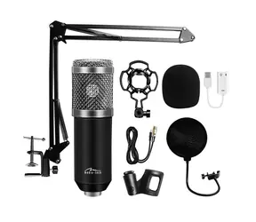 MED MT397S černá / Mikrofon / XLR / 150 ? / stolní stojan / 2,4 m kabel