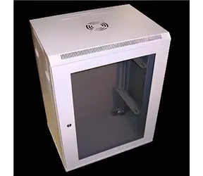 DATACOM 19" rozvaděč jednodílný 15U / Rozvaděč / Nástěnný / hl. 440 mm / šedý
