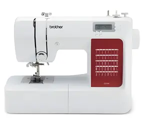 Brother CS10S bílá / Šicí stroj / 40 stehů / LCD displej / automatický navlékač