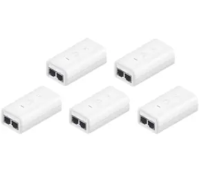 Ubiquiti POE-24-12W-G-WH 5-pack / PoE injektor / 24V/0,5A / 12W / Gigabit LAN