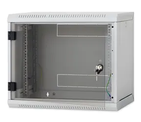 Triton RUA-18-AS6-CAX-A1 / Nástěnný rozvaděč / 18U / 600 mm / skleněné dveře / odnímatelné bočnice