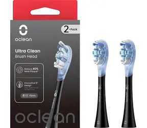 Oclean Ultra Clean Brush head UC02 černá (2ks) / Univerzální náhradní hlavice pro kartáčky Oclean