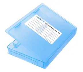 LogiLink ochranný box pro 2,5" HDD modrý / Ochranný box / Voděodolný