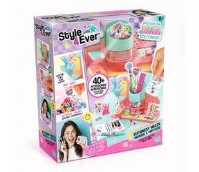 CANAL TOYS Kreativní sada Mini Stationary Maker / Dekorace psacích potřeb / korálky, nálepky, pastelky / od 6 let