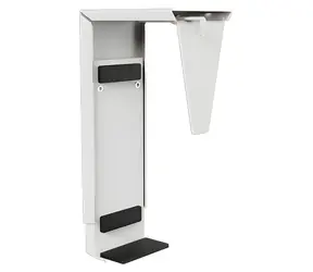 Fellowes Držák PC pod stůl bílá / Držák pod stůl / nosnost 15 kg / nastavitelná šířka a délka