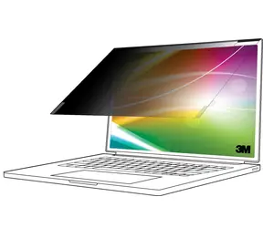 3M Bright Screen 15,6" 16:9 / Filtr soukromí na notebook / Antireflexní / Filtr modrého světla / Odolný poškrábání