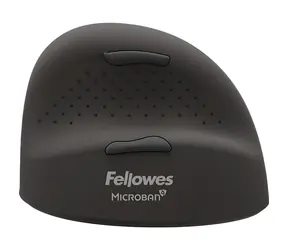 Fellowes Breyta Plus+ L pro praváky černá / Ergonomická bezdrátová myš / Bluetooth / USB-C / 2400 DPI