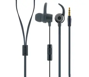 Schwaiger sluchátka do uší černá / Sluchátka do uší / s mikrofonem / 3,5 mm jack / 1,2 m