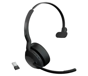 Jabra Evolve2 55 USB-A MS Mono černá / Mono sluchátka / mikrofon / ANC / Bluetooth / USB-A