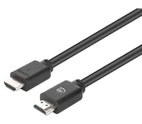 Manhattan HDMI 2.0 černá / HDMI kabel / 2 m / 4K60Hz / 18 Gbit/s / Ethernet