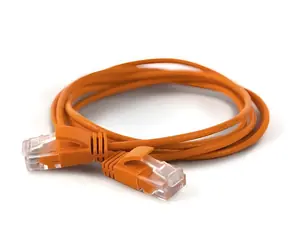 Wantec oranžová / Patch kabel / Cat6a UTP / RJ45-RJ45 / 3 m