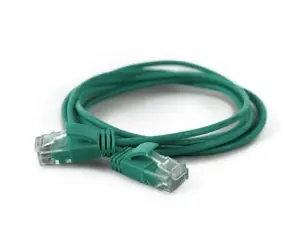 Wantec 7330 zelená / Patch kabel / Cat6a / UTP / 3 m