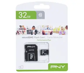 PNY Performance Plus microSDHC 32 GB / Paměťová karta / Class 10