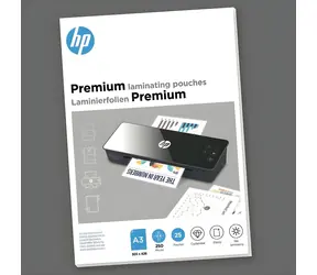 HP Premium laminovací fólie A3 250 mic / Laminovací fólie / lesklé / 25 ks