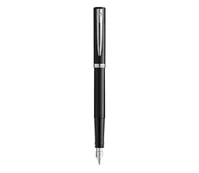 WATERMAN Impression Black CT hrot F / Plnicí pero / modrá náplň / dárková krabička