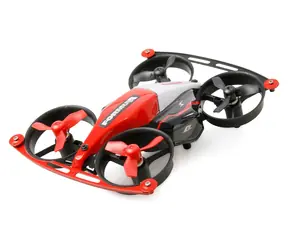 AMEWI Dron DRE FormulA Track Race červená / RC auto a dron 2v1 / závodní dráha 24 dílků / RTR / 2.4GHz / 8+