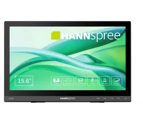 15.6" HANNspree HT165HPB černá / TFT Touch / 1920 x 1080 / 250cd / 16:9 / 800:1 / 15ms / HDMI