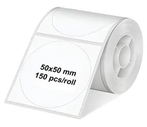 Olympia Samolepicí etikety pro PM220 kulaté bílé / Etikety / O 5 cm / 150 ks / 1 role
