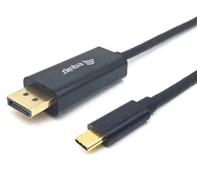 Equip Redukce USB-C na DisplayPort šedá / Redukce / DisplayPort 1.2 / 4K 60Hz / 1 m